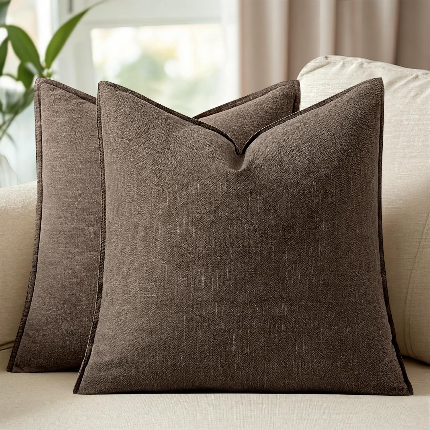 Brown Euro Pillow
