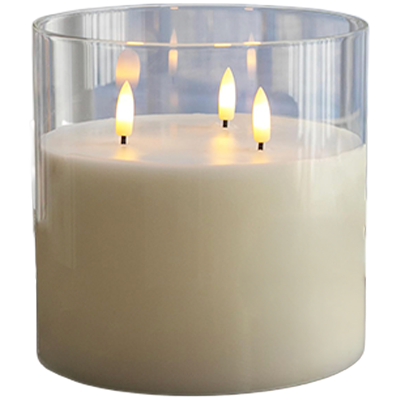 Flameless 3-Wick Candle