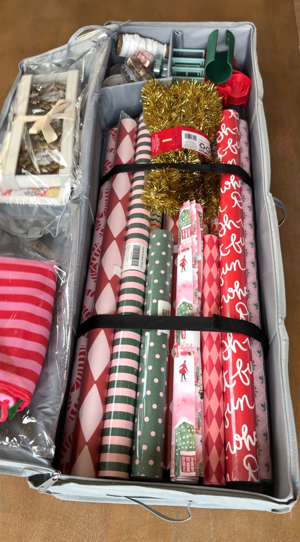 Gift Wrap Organizer