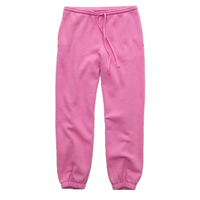 AE Everyday Luxe Low Rise Baggy Jogger - Pink