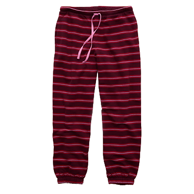 AE Everyday Luxe Low Rise Baggy Jogger - Red Stripe