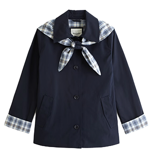 A&F Scarf a Line Trench Coat