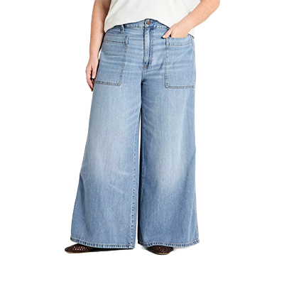 Women's Palazzo Wide Leg Jeans